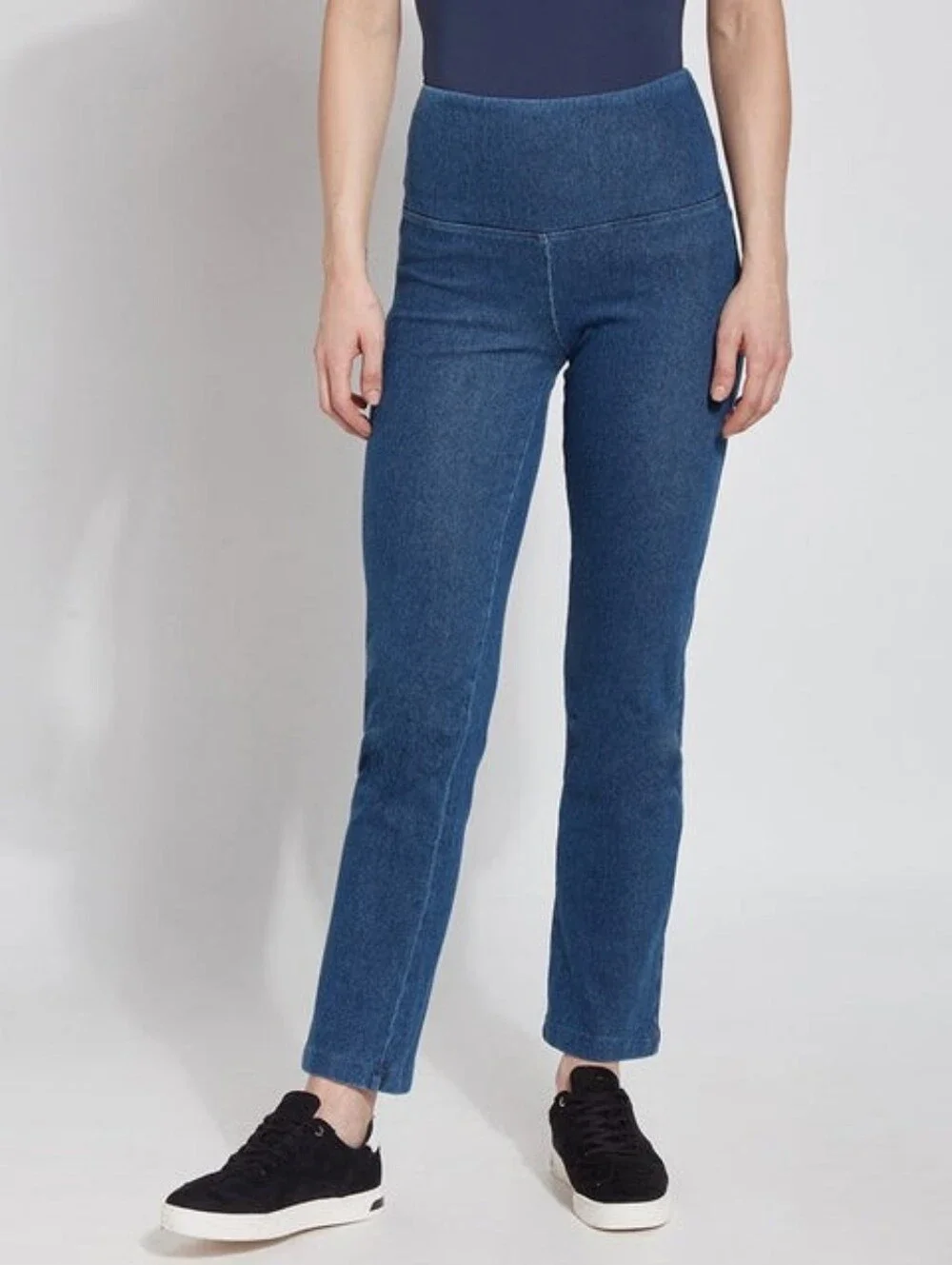Lysse High-Rise Slim Straight Women’s Jeans - Blue Size 1XL $98 New